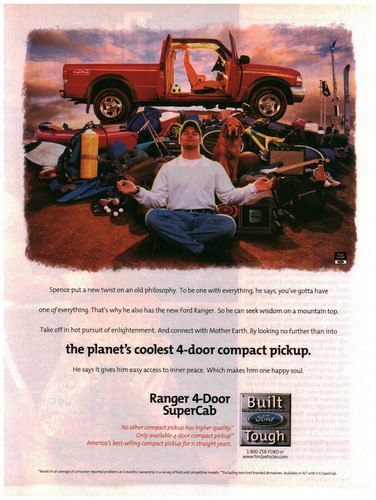 1999 vintage print ford - ad,