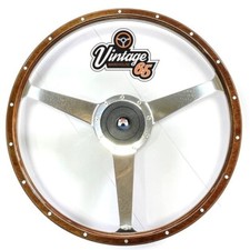 Wood rim steering wheel - wood,