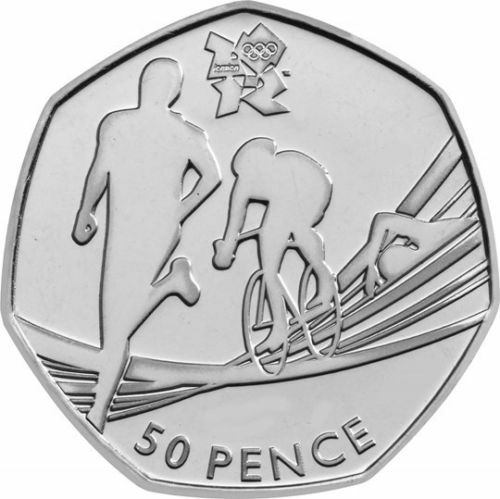 Olympic 50p london sports - 50p,