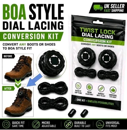 Tie dial lacing conversion - tie,