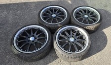 Hartge Classic 19" BMW Alloy Wheels with Tyres 19x8.5J ET40 5x120 in Satin Black