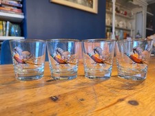 4x Vintage Flying Pheasant