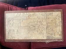 Telephone Exchange Diagram Mounted On Hardboard Original GPO offers welcome 