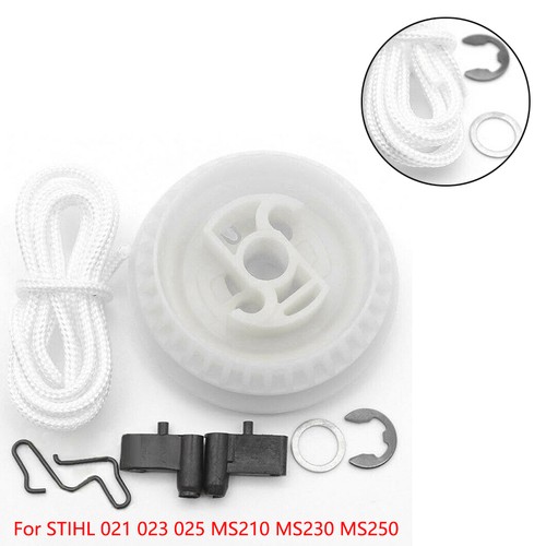 Recoil starter rope - rope, pulley