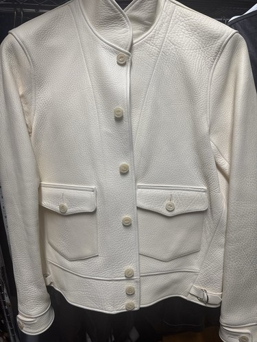 Men white handmade horsehide - men's,