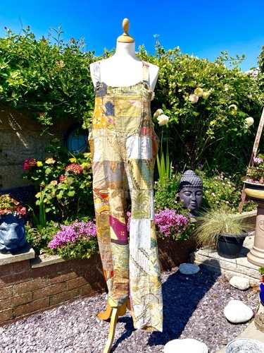 Dungarees vintage patchwork - dungarees,