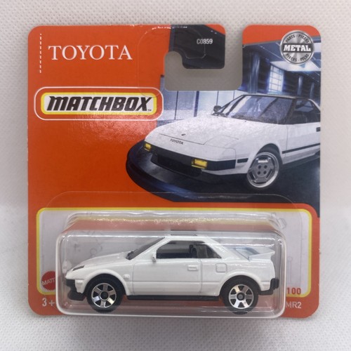 Matchbox 1984 toyota mr2 - mr2, white