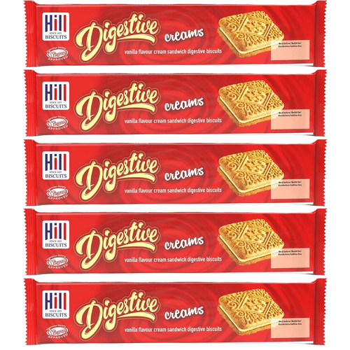 150g hill digestive creams - 5,