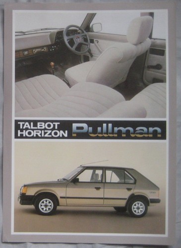 1984 talbot horizon - 1984,