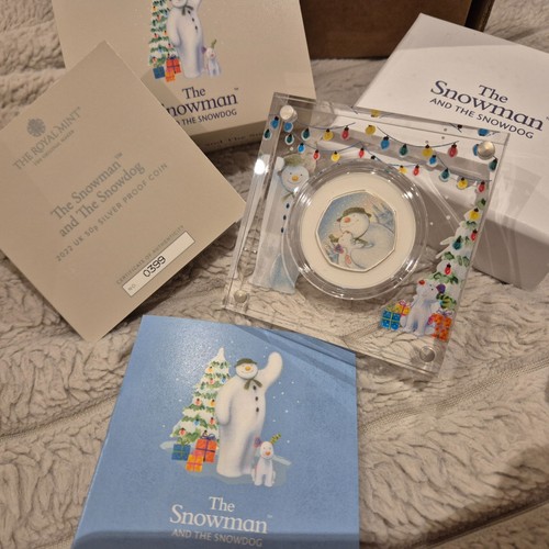 Rare the snowman and - and,