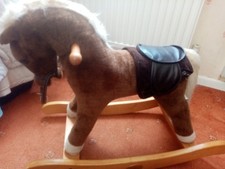 ROCKING HORSE  SILVER CROSS VINTAGE 27" long, 20 1/2" high