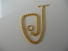 new Single albert gold plated