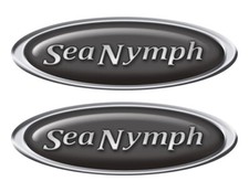 Sea Nymph Oval Sticker Set For