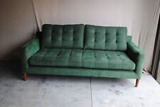 New John Lewis Draper II Large 3 Seater Sofa Forest Green **Delivery Possible**