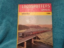 Locospotters Annual 1966 By G.M. Kichenside Hardback Railway Book     .well read