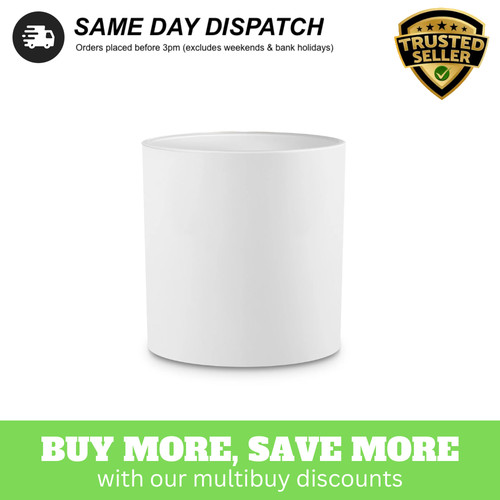 Matte white candle jars - matte,