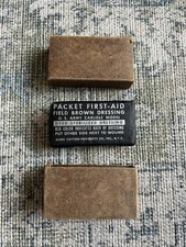 WW2 U.S. Army Carlisle Packet First-Aid Field Brown Dressing ~ Acme ~ Sealed