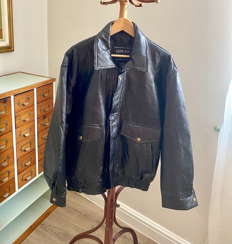Vintage genuine leather - genuine,