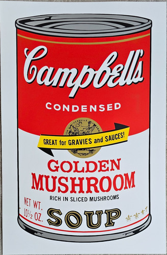 Andy warhol campbell golden - andy,