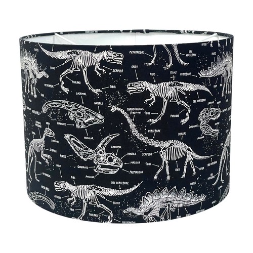 Lampshade black glow dark - glow,