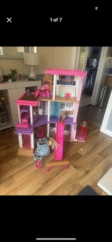 Barbie dream house and - barbie,