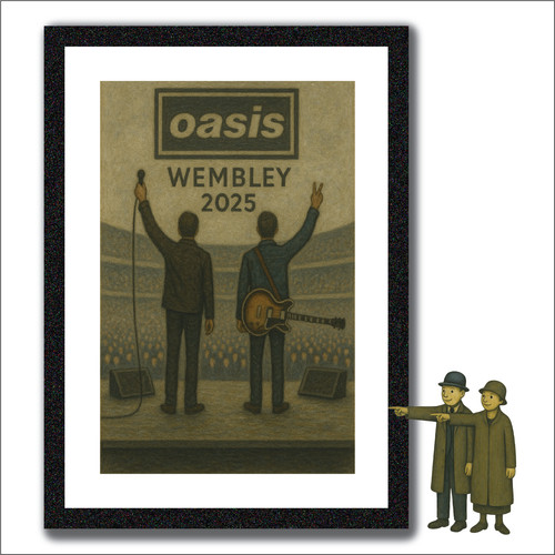 Oasis wembley souvenir - wembley,