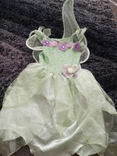 Disney Tinkerbell Fancy Dress Costume Age 6-7 Years Matalan