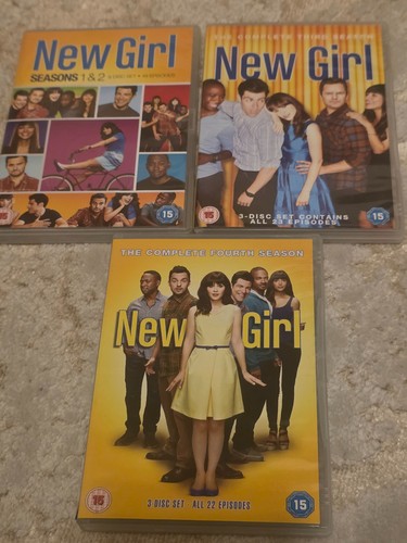 New girl seasons dvd - 1-4,