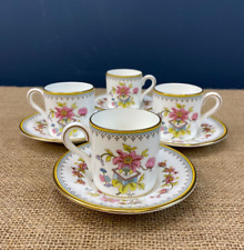 4 X VINTAGE COALPORT PERSIAN