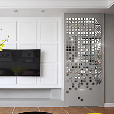 Cube Mirror Acrylic Wall