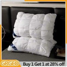 1/2PCS Hotel Quality Large Pillows Soft Bounce Back Anti Allergic Bedding Pillow
