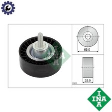 DEFLECTIONGUIDE PULLEY VRIBBED