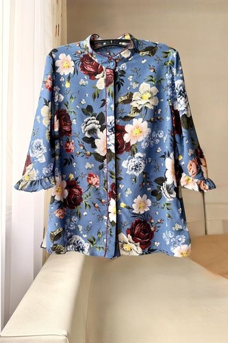 Women erdem shirt blue - erdem,