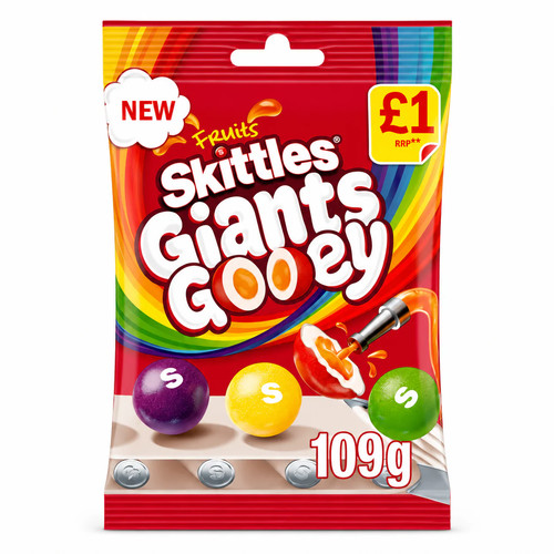 Skittles giants gooey vegan - giants,