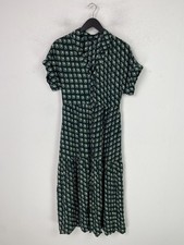 Whistles Green Geometric Midi