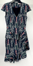 Matthew Williamson Classic Dress, Womens Dress UK Size 8, XS, Navy, New