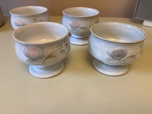 Denby whisper sundae dish - sundae, 4