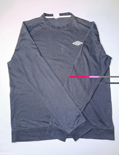 Umbro men 2xl grey crew - 2xl,