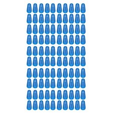 100lots Ovals Rubber Space