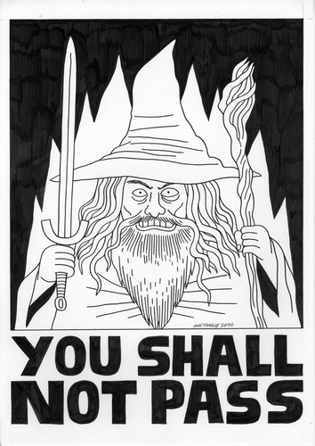 You shall not pass - shall,