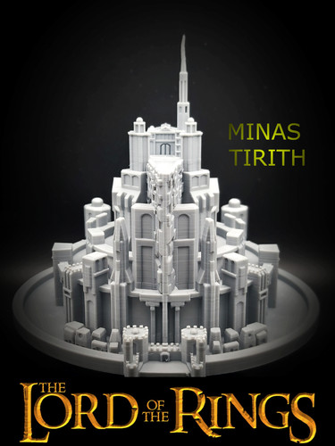 Minas tirith model lord - tirith, the