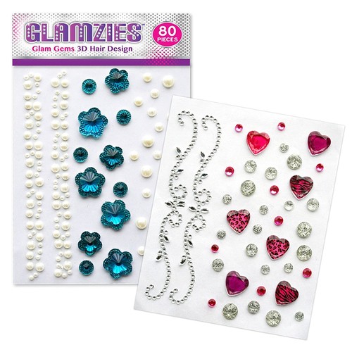 Glamzies glam gems - glam, hair