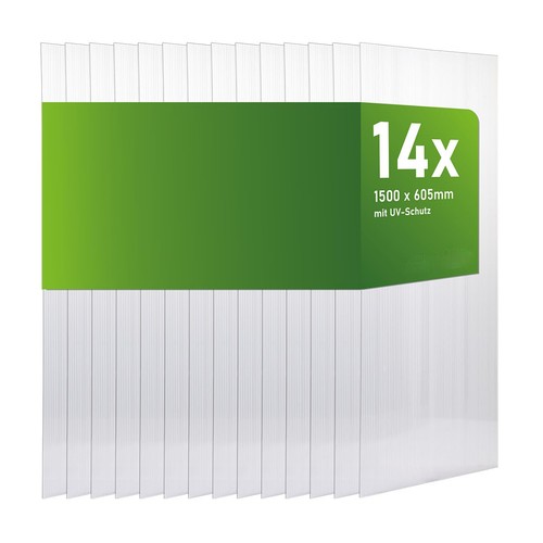 Clear polycarbonate sheets - 14,