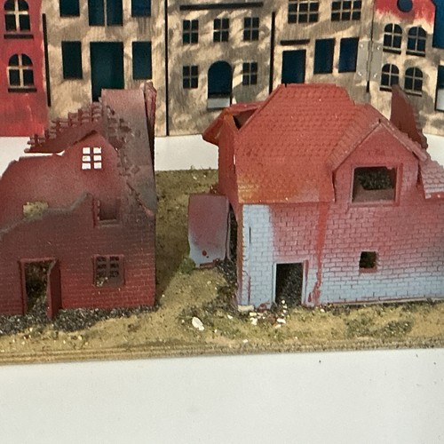 Ruined buildings models - ruined,