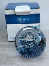 Rare Signed Scottish Caithness "Titanic" Boxed & Signed Paperweight