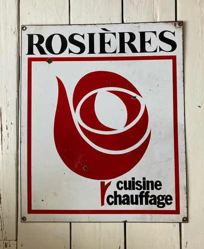 Original french vintage enamel - french,