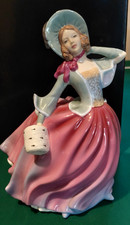 Royal Doulton Pretty Ladies 2004 HN4716 -  AUTUMN BREEZE