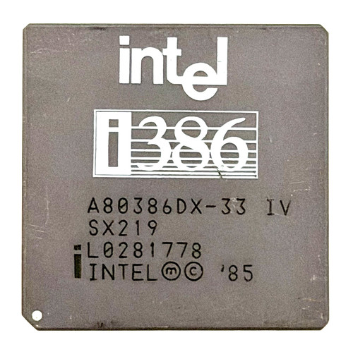 Intel 386 i386 rare - intel,