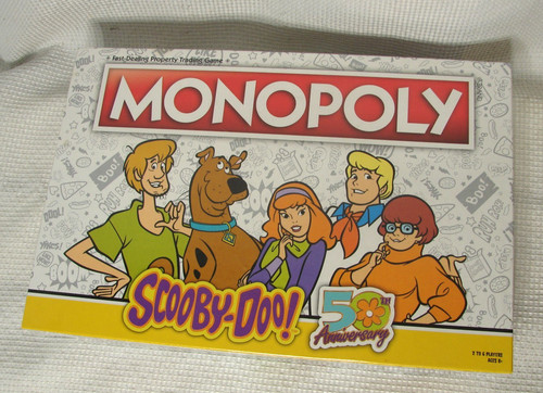 Monopoly scooby doo 50th - monopoly,