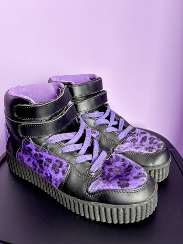 Purple leopard print - t.u.k,